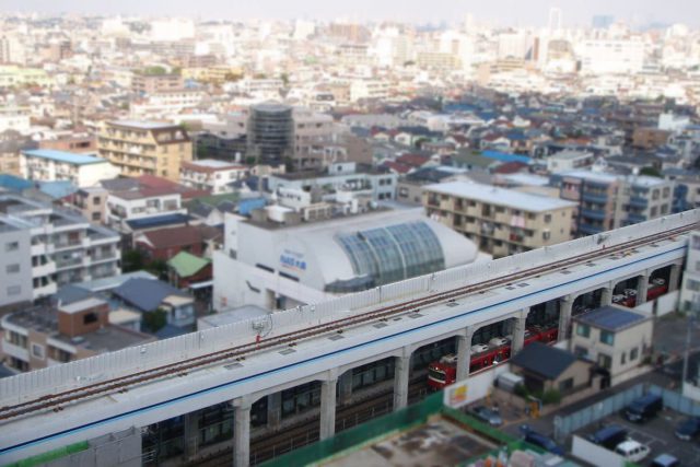 画像：京急蒲田駅付近連続立体交差工事 第２工区